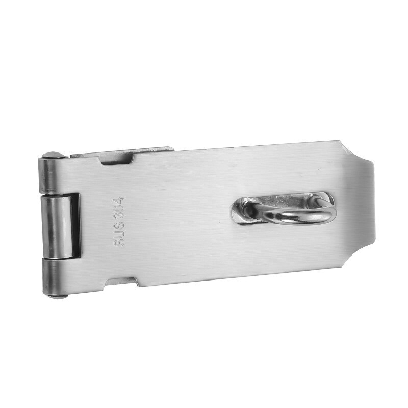 2x Acciaio Inox Chiavistello Cancello Sicurezza Porta Hasp Blocco Granaio Device