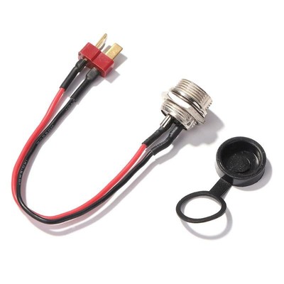 Electric Scooter Power Charger T-head Charging Port Plug for Kugoo M4 Skateboard