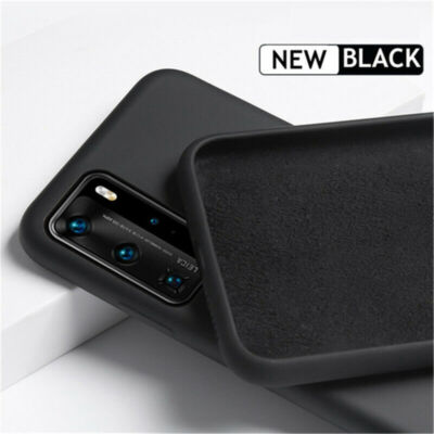 For Huawei P50 P40 Pro P30 P20 Lite Mate 30 20 Liquid Silicone Soft Case Cover