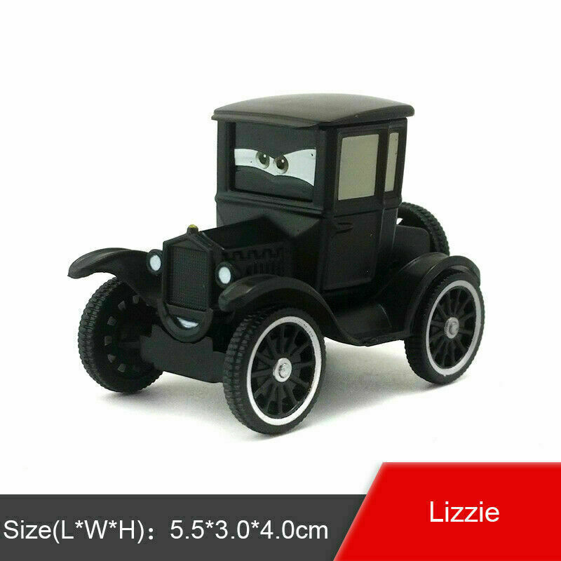 Disney Pixar Cars Lizzie Diecast Toy Model Car 1:55 Loose Ne