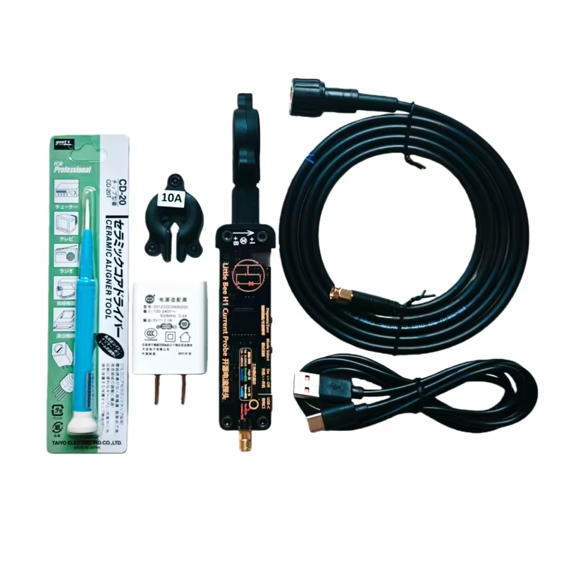 New 30MHz Current Probe AC/DC High Frequency Magnetic Field Probe 5A/10A Magneti