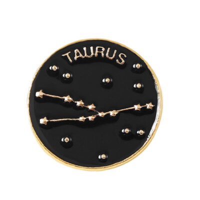 New Constellation Brooch Aries Scorpio Gemini Brooch Leo Taurus Cancer brooch