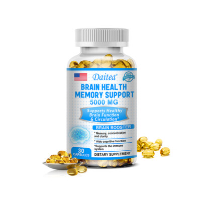Brain Health Memory Support 5000 Mg Supports Healthy Brain Function and Loop