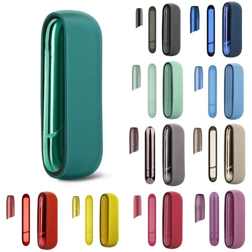 Silicone Case + Magnetic Cap Cover for IQOS 3 Duo Protective Cover Soft Slim