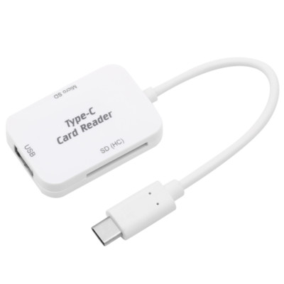 USB Type-C Card Reader SD MicroSD TF OTG HUB For OPPO Reno6 Pro+ 5G A58 4G K11