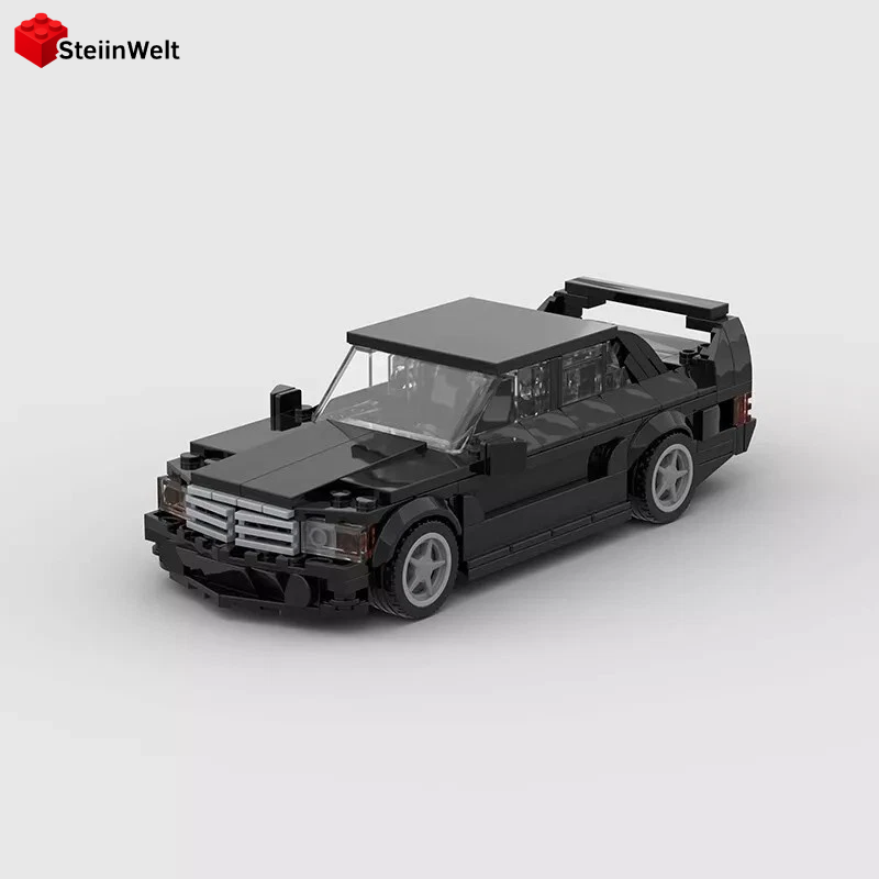 Classic Racing Coupe Brick Model German Sport Car DE building block