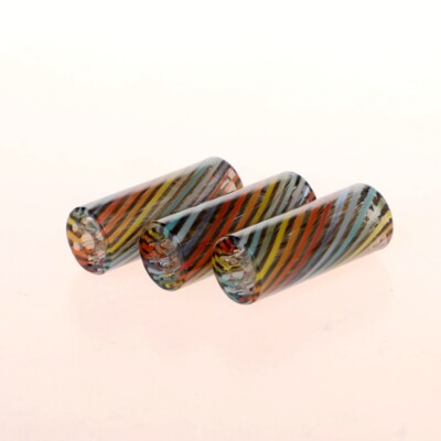 5pcs/box D10H30mm 7 Holes Imported Color Material Glass Filter Tips