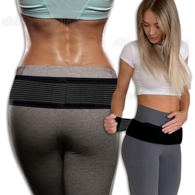 Premium Belt Relieve Lower Back Pain Si Joint Sciatica Waist Belly Support Belt