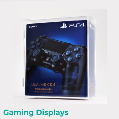 Clear Acrylic PlayStation 4 Boxed Controller Display Case PS4