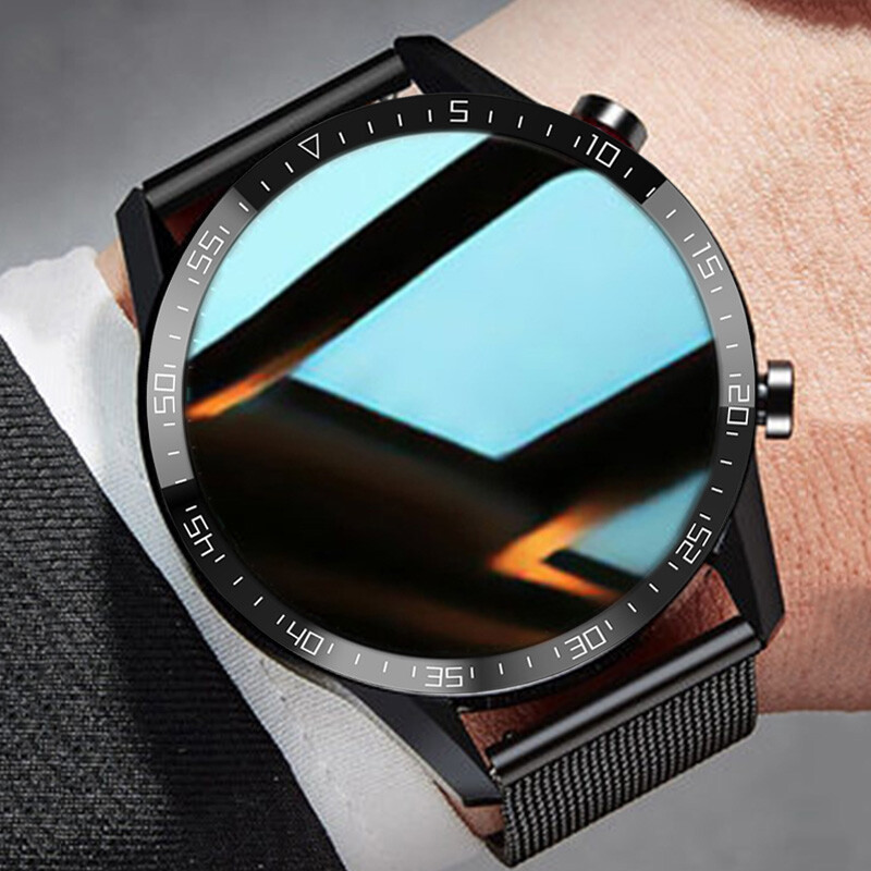 Bluetooth Smartwatch EKG Herzfrequenz Blutdruck Sauerstoff Wasserdicht Armband