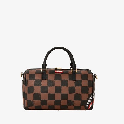 

Ручная сумка SPRAYGROUND Sharks IN Paris Окрашенная в коричневый цвет мини-дафл E2023