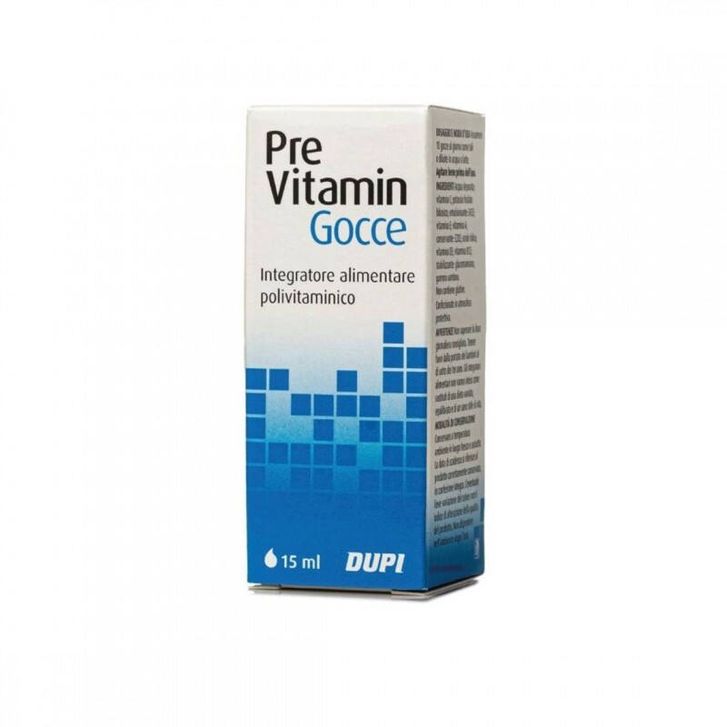 Dupi Italia Previtamin Drops 15 Ml - Supplement For Children
