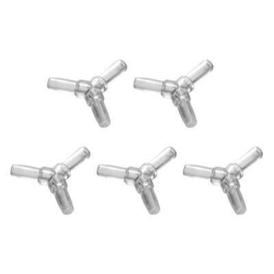 5pcs Airline Tubing Connector FishTank Air Connector 3-Way