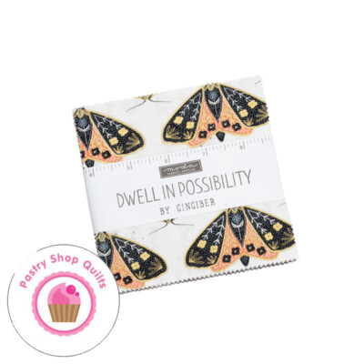 Moda DWELL IN POSSIBILTY Gingiber Quilting CHARM PACK 42- 5'' squares