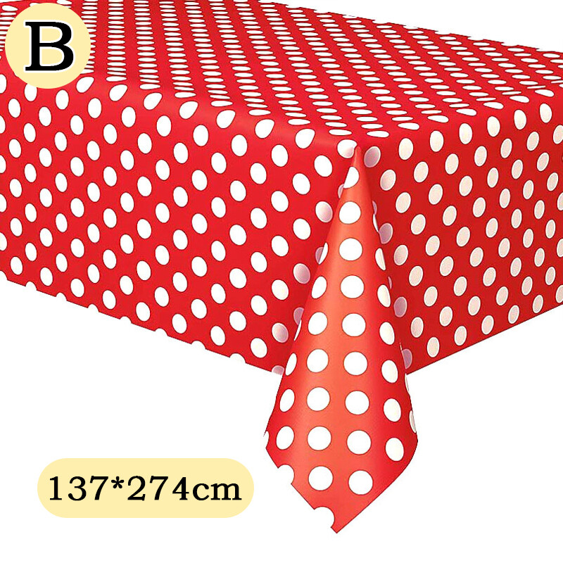 Elastic Tablecloth Round Waterproof Table Cover Dining Table Protector Oil Proof