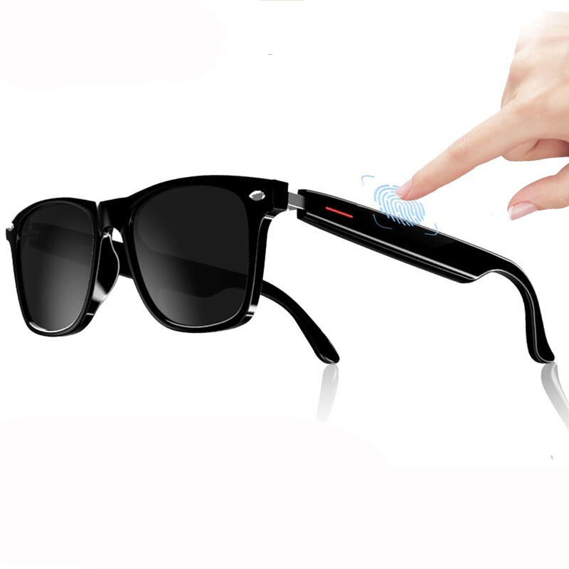 Smart Glasses Bluetooth Polarized Sunglasses Speaker Voice Assistant Headphones