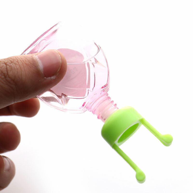 Professional Silicone Eye Drop Bottle Helper Eyedrops Holder Drop Clear E.JN