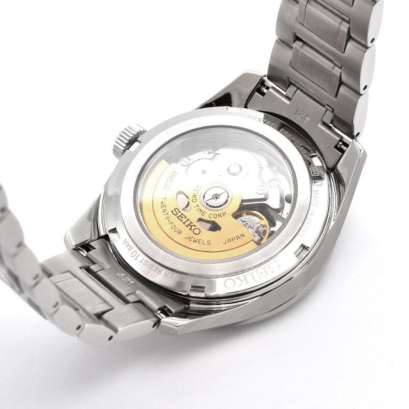 Pre-owned Seiko Presage Sarj003 Automatic 3 Days Sharp Edged Series Watch 6r5j 40.2mm