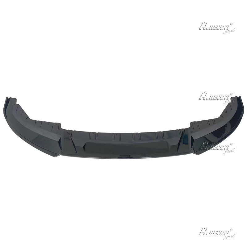 For BMW G26 M440i i4 M50 Gran Coupe 21-24 V1 Style Glossy Black Front Bumper Lip