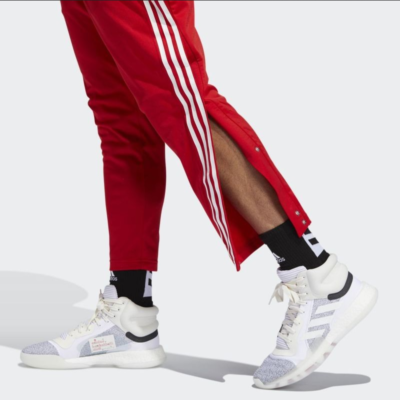 Adidas MARQUEE Adibreak Snap Warm up Men Basketball Pants Red