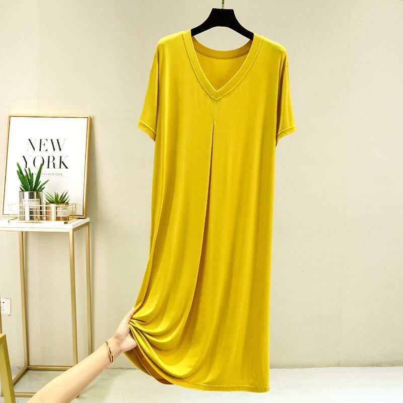 Women Short Sleeve Nightshirt Sleep Shirt Tee Pajama Top Dresses Nightgown