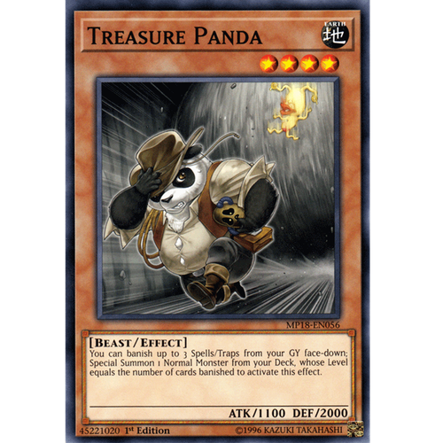 Treasure Panda - MP18-EN056 - Common - 1st Edition | eBay