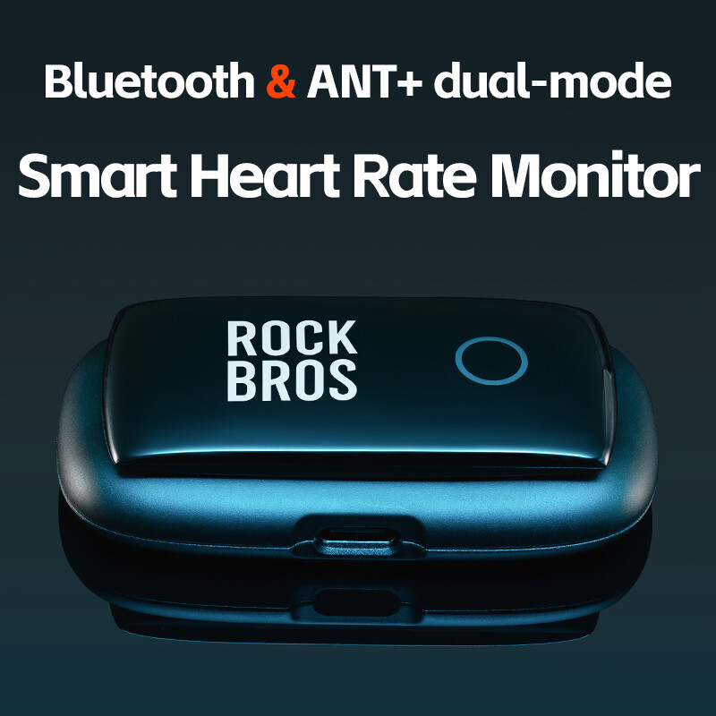 ROCKBROS Bike Smart Speedometer Wireless Computer GPS ANT+ Heart Rate Monitor