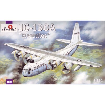 Amodel 1439 Plastic model airplane kit Scale 1:144 JC130A Hercules - kits models