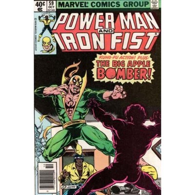 Power Man #59 Newsstand Marvel comics Fine+ Full description below [q~