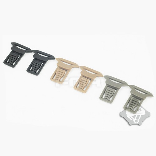 FMA Tactical Goggle Swivel Clips 2pcs For Helmet Side Rails Combat