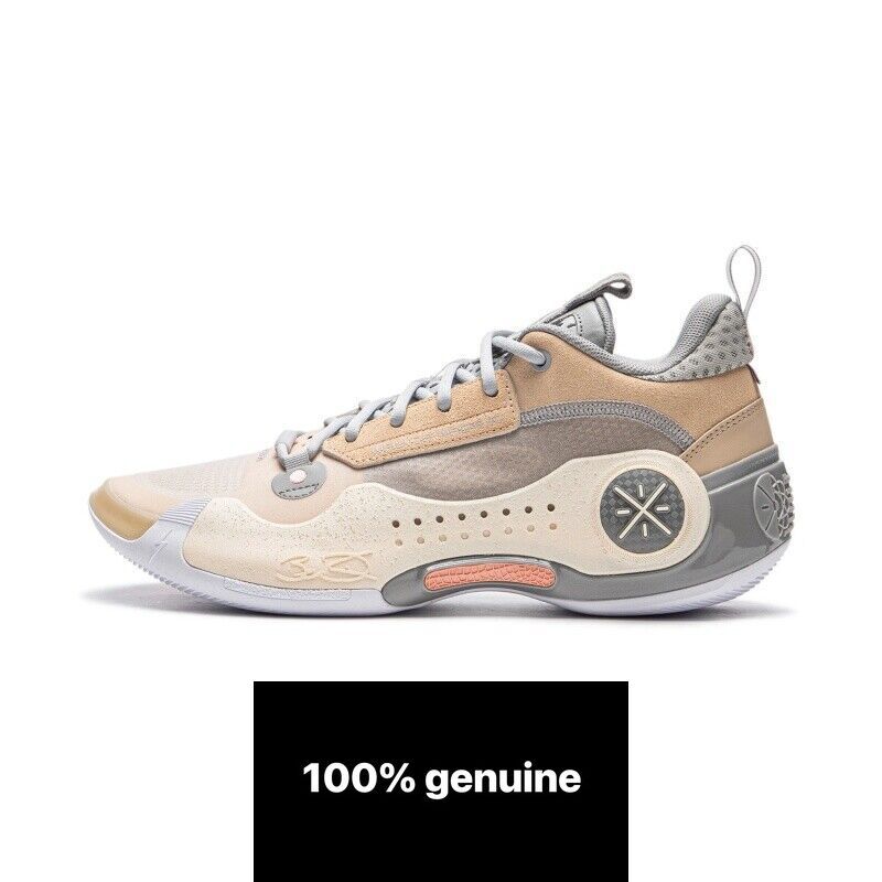 Pre-owned Li-ning Way Of Wade 10 Original Basketball Shoes Abas083-20- In Brown