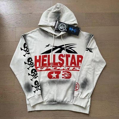 Hellstar Studios STAR Vintage Hoodie Sweatshirt Suit