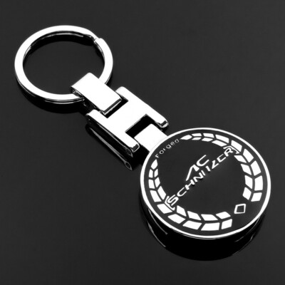 Metal AC Schnitzer Logo Car Auto Keyring Keychain Key Chain Ring