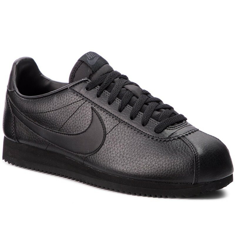 nike cortez uomo nere pelle nike cortez uomo nere pelle