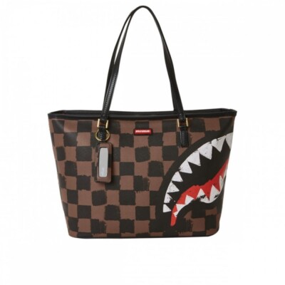 Сумка SPRAYGROUND Shopper Sharks IN Paris Окрашенная большая сумка Handbag 910T5355 E202