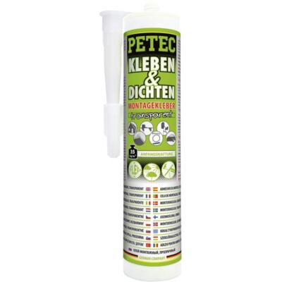 Petec Montagekleber Kleben & Dichten Transparent 290 ml