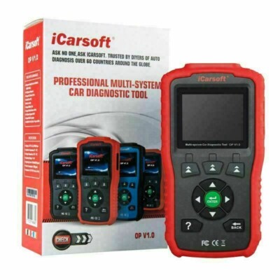 iCarsoft OP V1.0 Fits OPEL VAUXHALL MULTI SYSTEM DIAGNOSTIC CODE SCANNER..