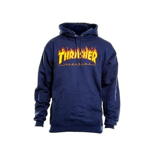 Thrasher Magazine BERT KRAK SKULLS PULLOVER Hoodie HEATHER Thrasher Magazine BERT KRAK SKULLS PULLOVER Hoodie HEATHER