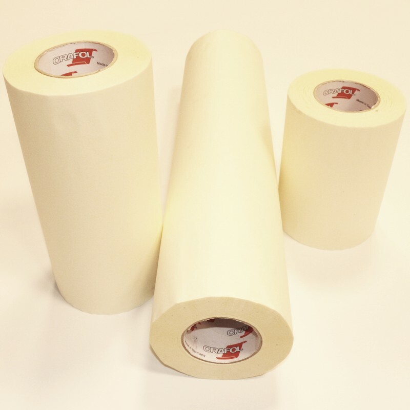 Übertragungspapier Transferpapier für Plotterfolie ORATAPE MT52 1,1€/m² 100m