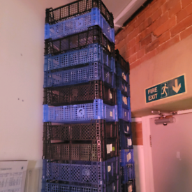 FREE - 50 x Plastic crates 