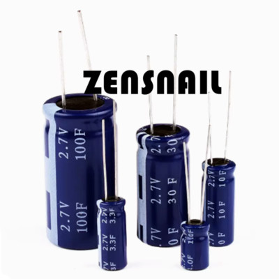 5PCS 2.7V 0.35F Supercapacitor Farad Capacitor 5*12mm 2.7V 0.35F NEW