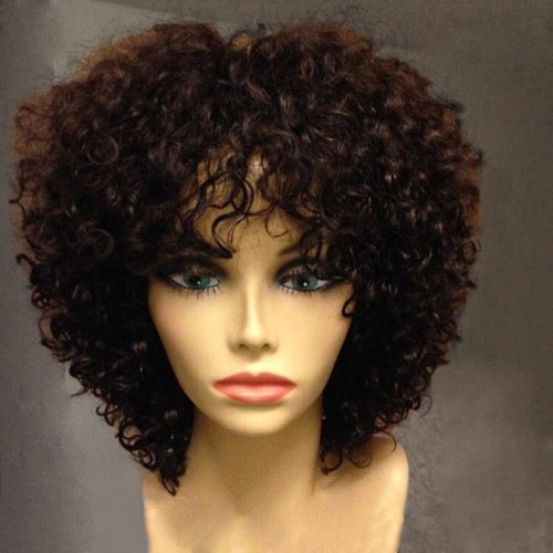 Short Curly Wigs For Black Women Synthetic Wigs African American