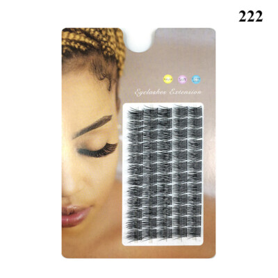 Segmented False Lash Volume Lash Fans 3D Semi Permanent Eyelash Extension 