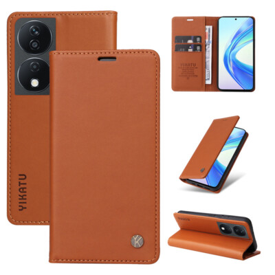 Book Wallet Leather Flip Cover Case For Honor X7B X8B X9B X7A X6A X8A X9A X6 X8