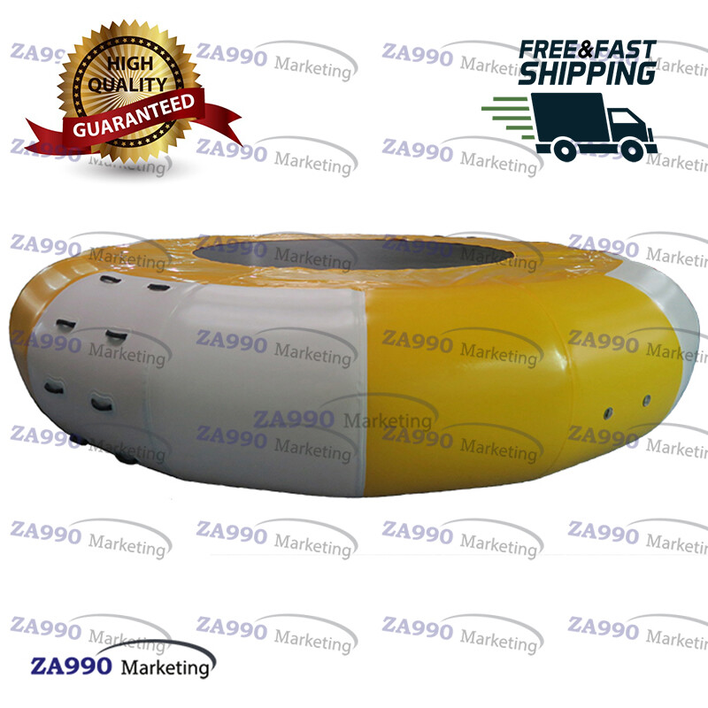 10ft Inflatable Water Trampoline Bounce Toy With Air Pump 8945095126995 Ebay