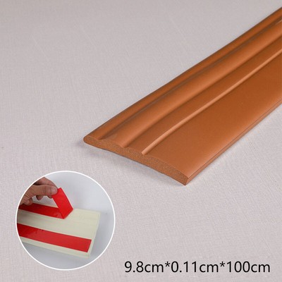 Self Adhesive Wall Sticker Strip Waist Line Skirting Border Board Home Decor