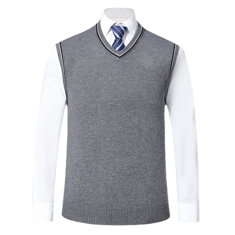 men-sleeveless-jumper-sweater-vest-knitted-v-neck-tank-tops-pullover-plain-basic
