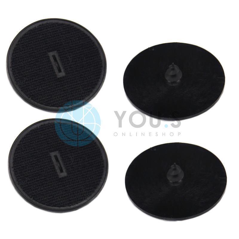4 x BMW X5 (E70) Klettelement Fußmatten Klett Schraubgewinde Halter - 51479171368