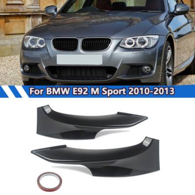 Fit BMW E92 M Sport LCI 2010-2013 Carbon Look  Performance Front Splitter Lip