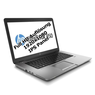 HP Elitebook 850 G2 i5 5300U 2,3GHz 4GB 500GB 15,6'' Win 10 Pro IPS 1920x1080